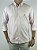 Camisa Social Oxford Manga Longa Rosa Claro Logo Clássico Celeste - Imagem 3