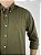 Camisa Social Oxford Manga Longa Café Logo Clássico Vermelho - Imagem 2