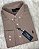 Camisa Ralph Lauren Quadriculada Manga Longa Caqui Logo Clássico Royal - Imagem 4
