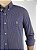 Camisa Ralph Lauren Quadriculada Manga Longa Marinho Logo Clássico Laranja - Imagem 2