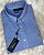 Camisa Ralph Lauren Xadrez Manga Curta Azul Claro Logo Clássico Laranja - Imagem 4
