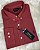 Camisa Ralph Lauren Quadriculada Manga Longa Vermelho Logo Clássico Royal - Imagem 5