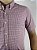 Camisa Ralph Lauren Xadrez Manga Curta Bordo Logo Clássico Celeste - Imagem 2