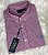 Camisa Ralph Lauren Xadrez Manga Curta Bordo Logo Clássico Celeste - Imagem 4