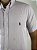 Camisa Ralph Lauren Micro Xadrez Manga Curta Listras Azul Logo Clássico Marinho - Imagem 2