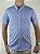 Camisa Ralph Lauren Quadriculada Manga Curta Azul Claro Logo Clássico Rosa - Imagem 4