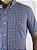 Camisa Ralph Lauren Xadrez Manga Curta Marinho Logo Clássico Laranja - Imagem 2