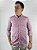 Camisa Ralph Lauren Xadrez Manga Longa Bordo Logo Clássico Celeste - Imagem 1