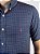 Camisa Ralph Lauren Quadriculada Manga Curta Marinho Acero Logo Clássico Vermelho - Imagem 2