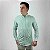 Camisa Tommy Hilfiger Manga Longa Listrado Verde Regular Fit - Imagem 1