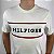 Camiseta Tommy Hilfiger Bege Bordado Americana ColourBlock Tee - Imagem 2