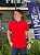 Polo Ralph Lauren Vermelho Gola Azul Royal Listra Preto Logo Clássico Marinho - Imagem 3