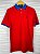 Polo Ralph Lauren Vermelho Gola Azul Royal Listra Preto Logo Clássico Marinho - Imagem 4