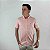Camisa Ralph Lauren Manga Curta Linho Vermelho Claro Logo Clássico Celeste LI - Imagem 1