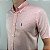Camisa Ralph Lauren Manga Curta Linho Vermelho Claro Logo Clássico Celeste LI - Imagem 3