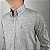 Camisa Ralph Lauren Manga Longa Linho Cinza Claro Logo Clássico Laranja LI - Imagem 3