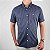 Camisa Ralph Lauren Xadrez Manga Curta Preto Chumbo Logo Clássico Cinza - Imagem 4