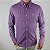 Camisa Ralph Lauren Xadrez Manga Longa Vermelho Listra Azul Royal Logo Clássico Branco - Imagem 4