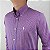 Camisa Ralph Lauren Xadrez Manga Longa Vermelho Listra Azul Royal Logo Clássico Branco - Imagem 3