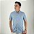 Camisa Ralph Lauren Micro Xadrez Manga Curta Azul Royal Verde Logo Clássico Laranja - Imagem 1