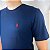 Camiseta Ralph Lauren Marinho Logo Clássico Vermelho - Imagem 3