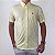 Camisa Social Ralph Lauren Xadrez Manga Curta Amarelo Claro Logo Colorido - Imagem 4