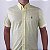Camisa Social Ralph Lauren Xadrez Manga Curta Amarelo Claro Logo Colorido - Imagem 2