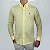 Camisa Social Ralph Lauren Xadrez Manga Longa Amarelo Claro Logo Colorido - Imagem 4