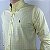Camisa Social Ralph Lauren Xadrez Manga Longa Amarelo Claro Logo Colorido - Imagem 3