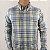 Camisa Social Ralph Lauren Oxford Xadrez Manga Longa Multicolor Bege Logo Colorido - Imagem 2