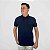 Polo Tommy Hilfiger Azul Marinho Performance Regular Fit Stretch - Imagem 1
