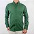 Camisa Ralph Lauren Quadriculada Manga Longa Verde Militar Clássico Vermelho - Imagem 4
