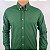 Camisa Ralph Lauren Quadriculada Manga Longa Verde Militar Clássico Vermelho - Imagem 2