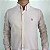 Camisa Ralph Lauren Manga Longa Linha Oxford Listrado Rosa Claro Logo Colorido - Imagem 2