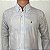 Camisa Ralph Lauren Quadriculada Manga Longa Branco Linha Azul Logo Colorido - Imagem 2