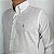 Camisa Ralph Lauren Manga Longa Linho Branco Logo Clássico Cinza - Imagem 3