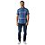 Camisa Ralph Lauren Manga Curta Oxford Xadrez Azul Royal Multicolor Classico Laranja - Imagem 4