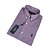Camisa Ralph Lauren Quadriculada Manga Curta Lilás Linha Azul Logo Clássico Marinho - Imagem 5