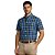 Camisa Ralph Lauren Manga Curta Oxford Xadrez Verde Militar Multicolor Classico Laranja - Imagem 1