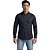Camisa Ralph Lauren Manga Longa Linha Oxford Preto Logo Clássico Vermelho - Imagem 4