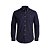 Camisa Ralph Lauren Manga Longa Linha Oxford Preto Logo Clássico Vermelho - Imagem 5