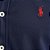 Camisa Ralph Lauren Manga Longa Linha Oxford Marinho Logo Clássico Vermelho - Imagem 3