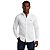 Camisa Ralph Lauren Manga Longa Linha Oxford Branco Logo Clássico Marinho - Imagem 5