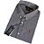 Camisa Ralph Lauren Xadrez Manga Curta Preto Logo Clássico Vermelho - Imagem 6