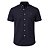 Camisa Ralph Lauren Manga Curta Linha Oxford Preto Logo Clássico Vermelho - Imagem 6