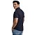 Camisa Ralph Lauren Manga Curta Linha Oxford Preto Logo Clássico Vermelho - Imagem 4