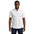 Camisa Ralph Lauren Manga Curta Linha Oxford Branco Logo Clássico Marinho - Imagem 1