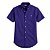 Camisa Ralph Lauren Manga Curta Linha Oxford Marinho Logo Clássico Branco - Imagem 7