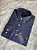 Camisa Ralph Lauren Manga Longa Oxford Tinturada Marinho Logo Colorido - Imagem 4