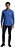 Camisa Ralph Lauren Manga Longa Oxford Tinturada Azul Logo Colorido - Imagem 4